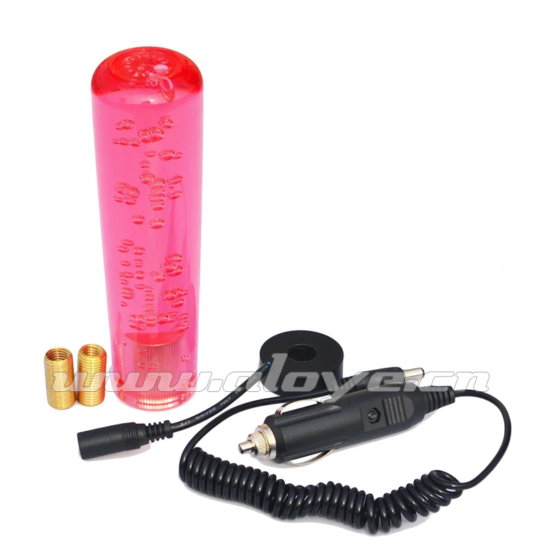 150mm Bubble Crystal Gear Shift Knob With LED Light