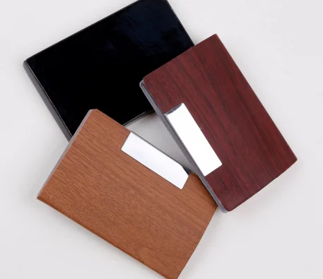 Luxury Wooden Pen with wooden card holder for business gift set