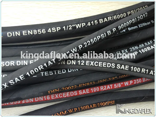 гидравлический усилитель руля шланг мощность гибкого трубопровода шланг sae 100r2at
