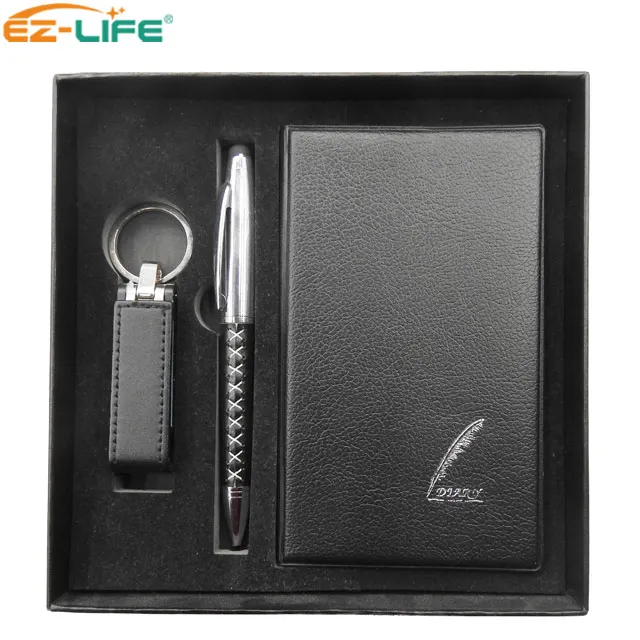 Logo Printing Promotional Notebook Touch Pen Pendrive USB Flash Drive With Gift Box