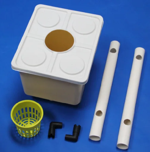 High Quality Water Culture Plastic Dutch Bucket Hydroponic system factory