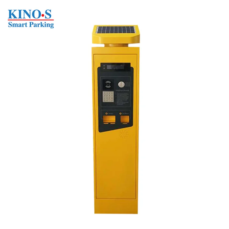 China Suppliers On Street Parking System Coin Operated RFID Automatic Parking Meter