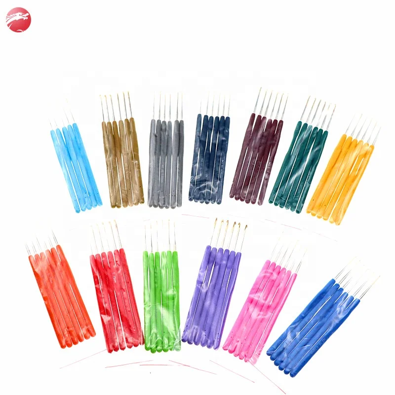 
Wholesale crochet hook crochet hooks needle 13 colors with daily knitting necessaries 