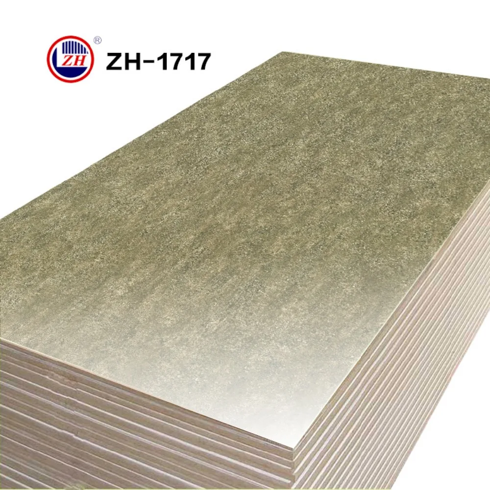 Ламинированная МДФ белая Мелани/глянцевая УФ мраморная доска с узором