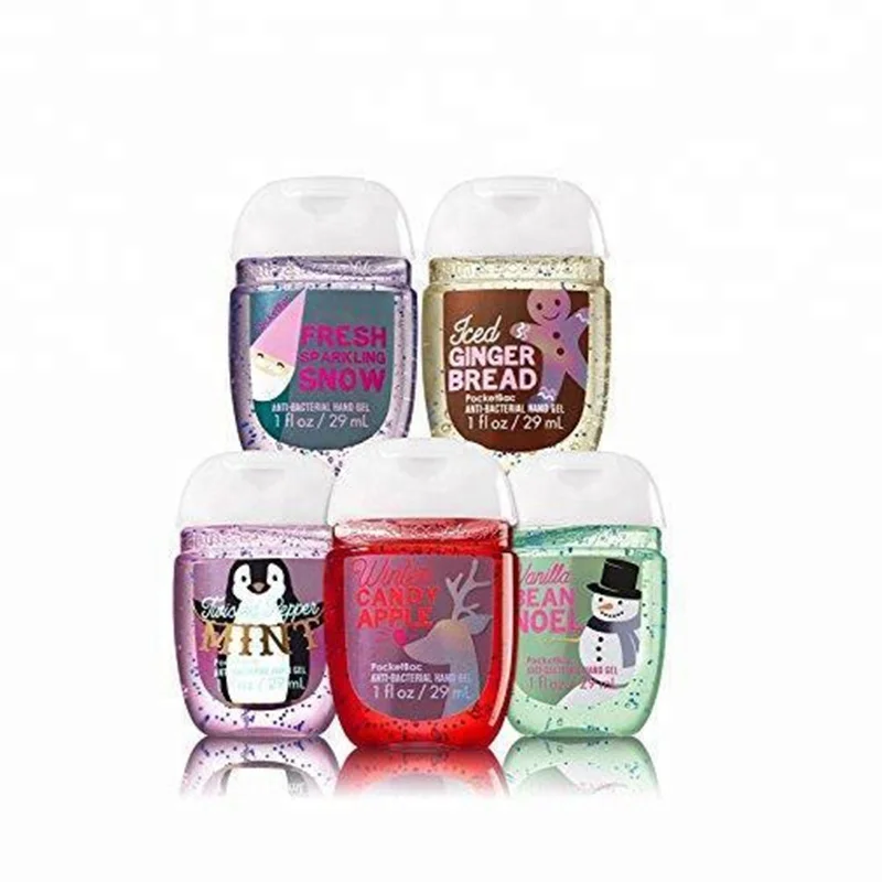 
Promotion 30ml mini hand sanitizer hand washing sanitizer with silicone holder 
