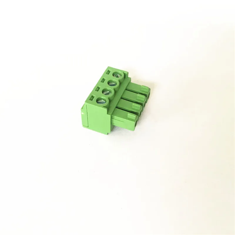 screw female Pluggable connector 4 pin terminal block 5.08mm pitch 300V 8A