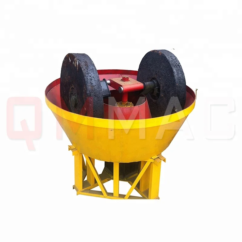 Source factory direct sales spare parts pan mill/stone powder grinding mill/round mill 1200