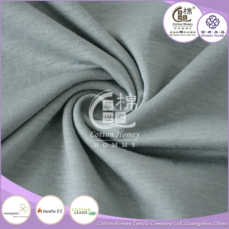 Китай Естественным 40% Лен 60% Хлопок Ткань Мерсеризованный 32 S Трикотажные Хлопок Льняной Ткани