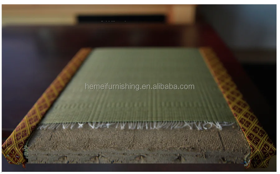 green product puzzle tatami mat