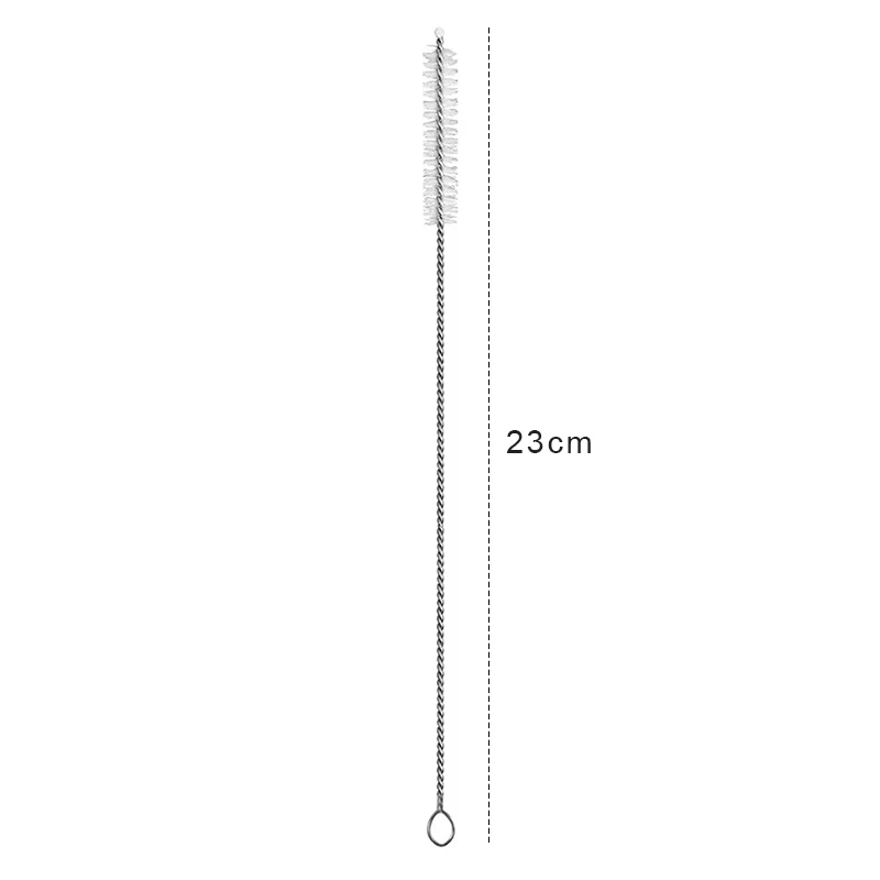  Набор металлических трубочек из нержавеющей стали 18/10 с наконечниками для кистей многоразового использования
