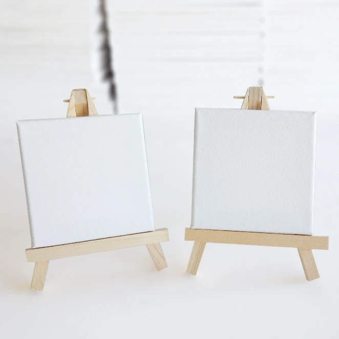 
16*9CM Mini canvas and Easel tabletop display art alternatives free samples 