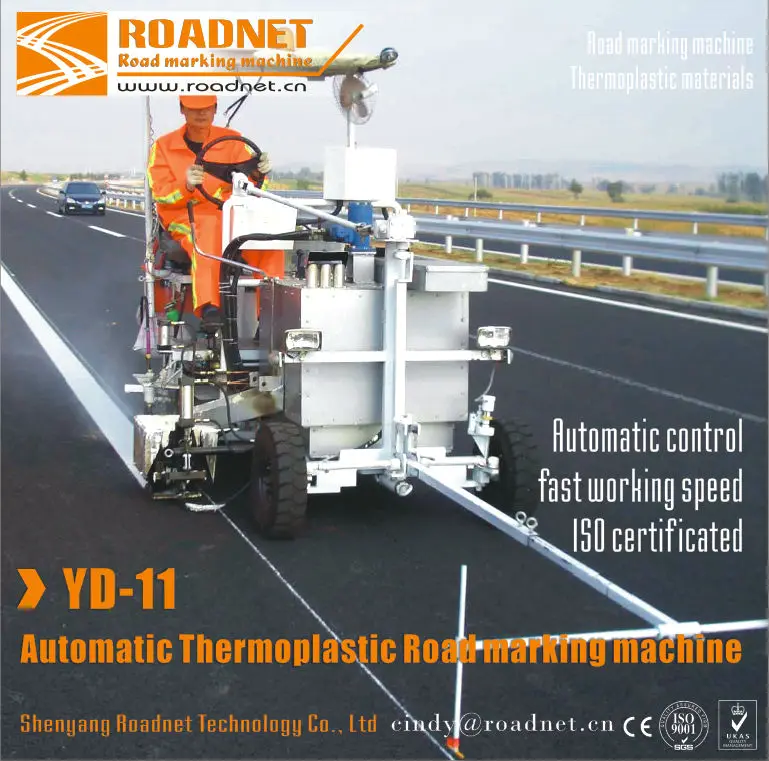 
YD11 Automatic computer control screed thermoplastic highway line painter for road line marking 