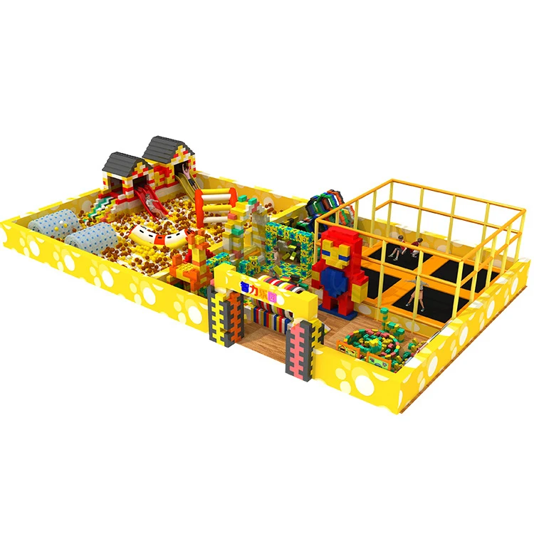 Commercial Large playground equipment Colorful EPP Foam Pool Building Block for indoor playground