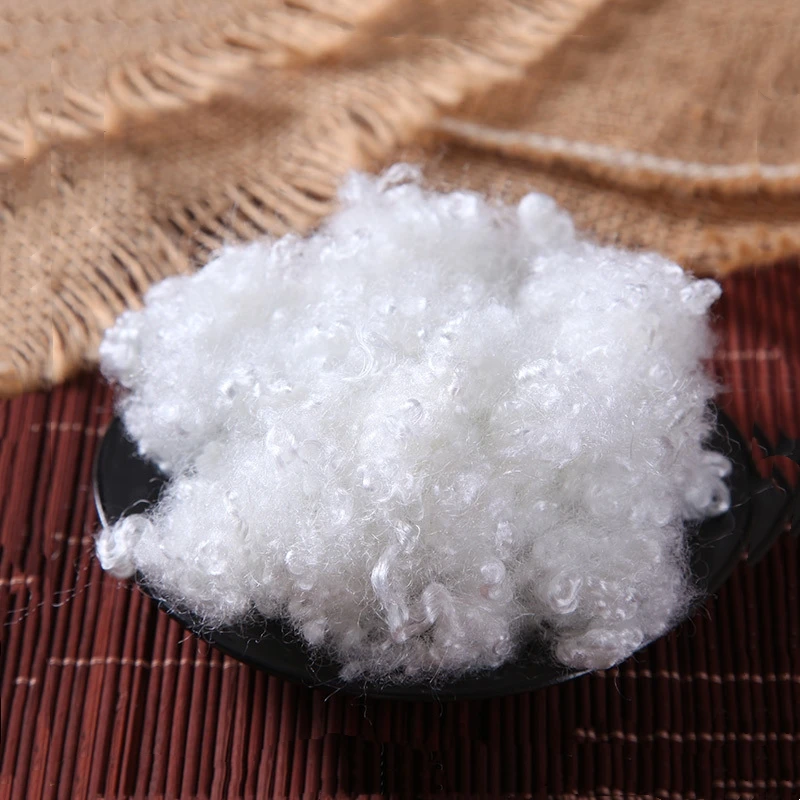 
9D high density conjugated hollow polyester staple fiber 