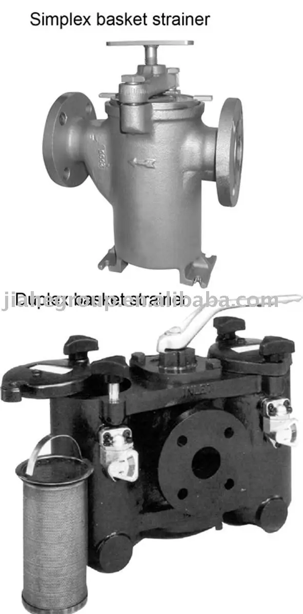 Quick Open Type Basket Strainer