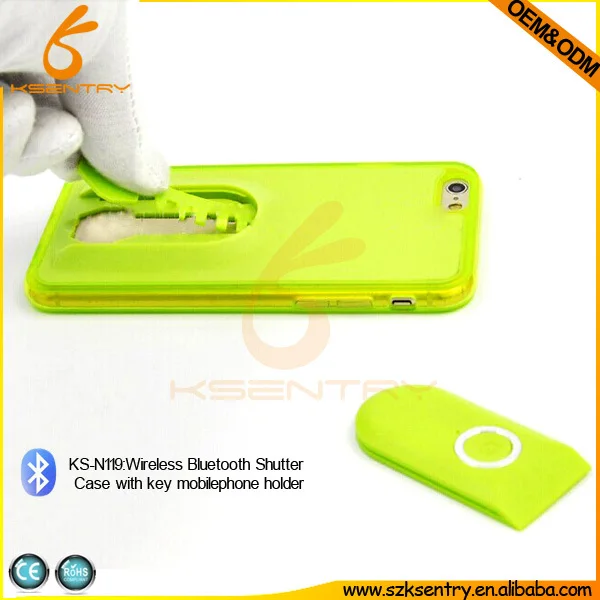 2015 promotional bluetooth gift self-timer remote control blinds with protective housing cover