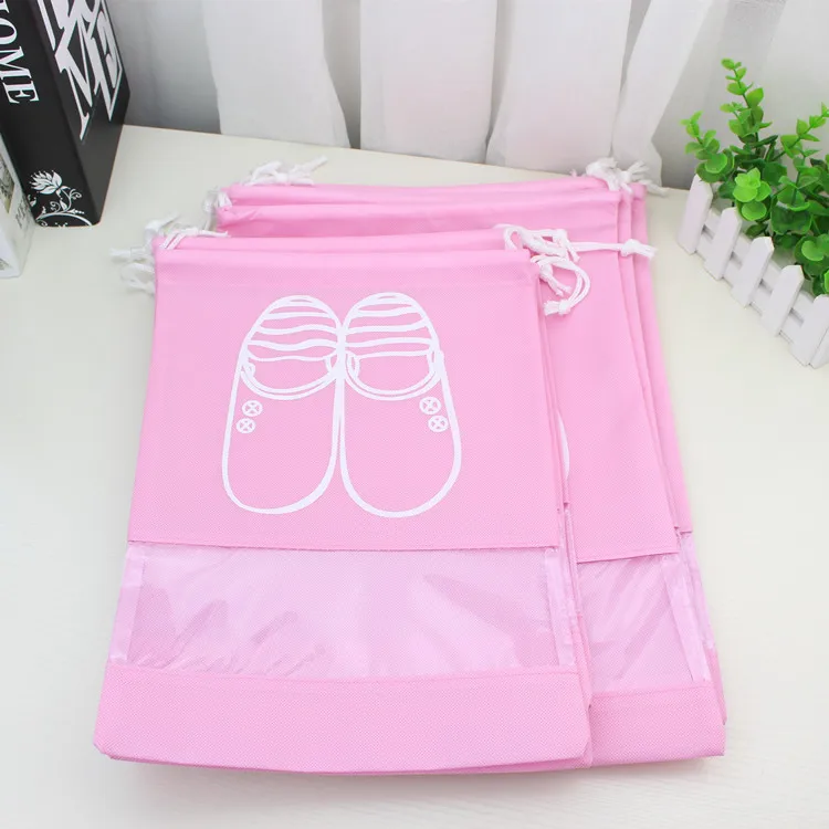 2019 Crazy Selling Promotional Non Women Drawstring Shoe Bag