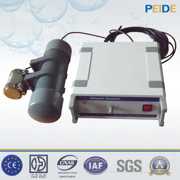 Ultra-sound device algae water purification machine