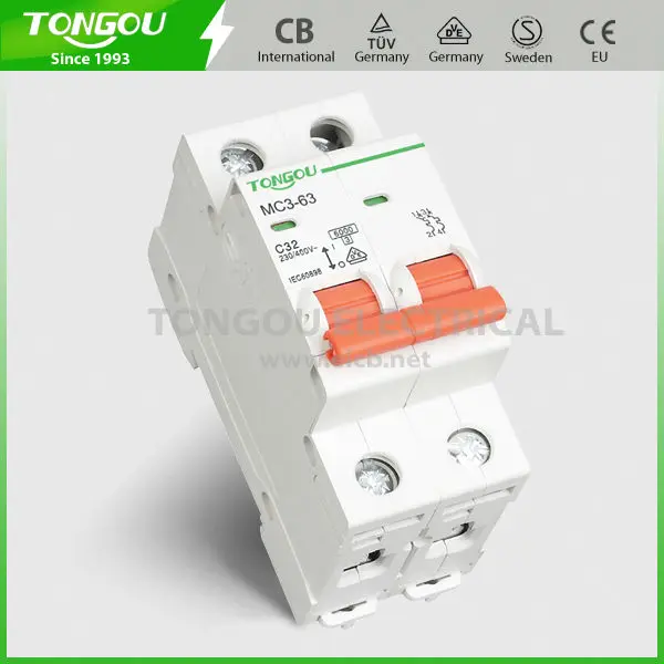 MCB TOMC3-63 серии 2P, 63усилитель автоматический выключатель