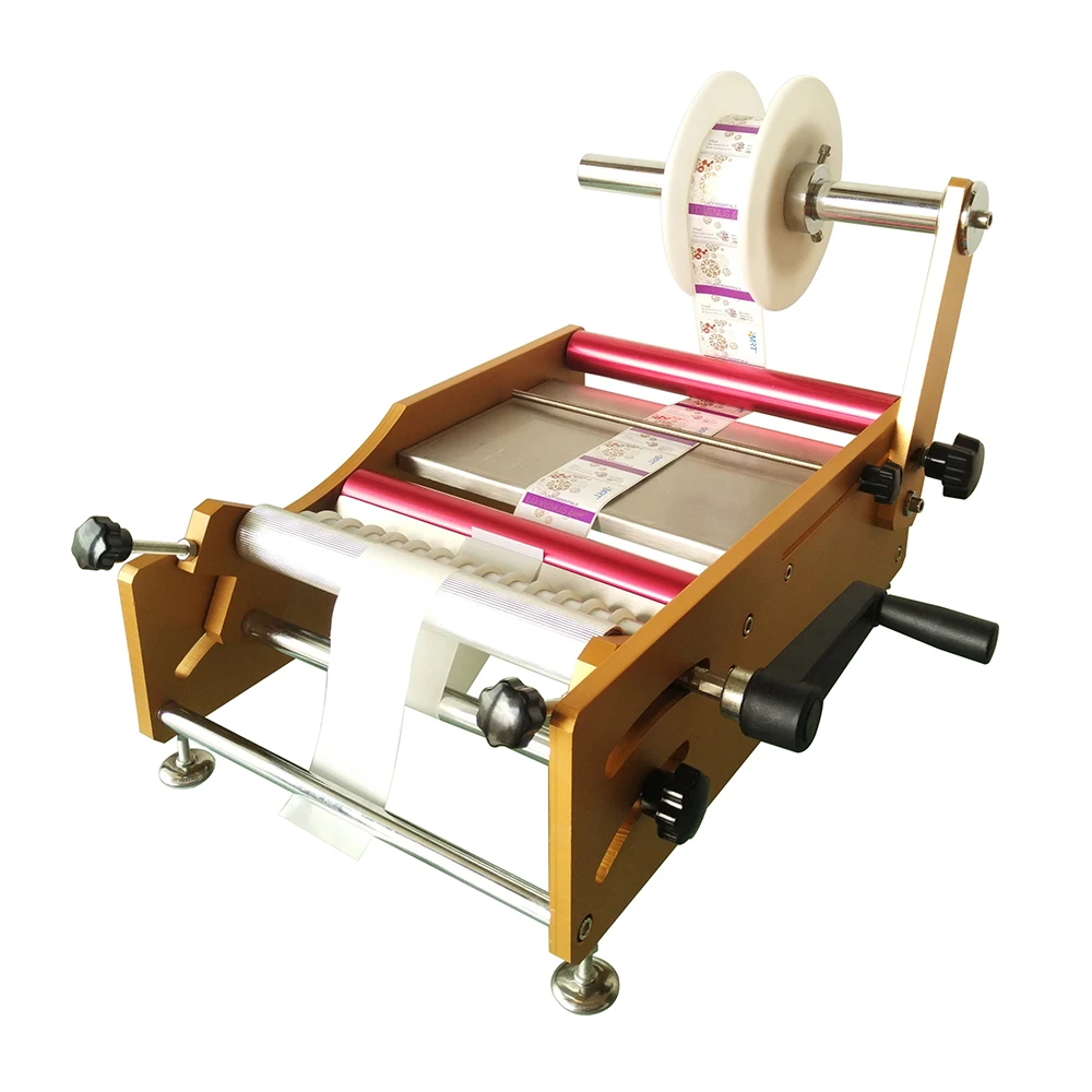 Cheap Handy Manual Round Bottles Sticker Labeling Machine