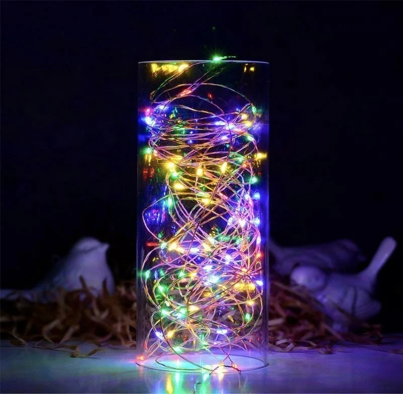 led Bicycle string light Copper Wire Flexible String Light for Christmas Decoration