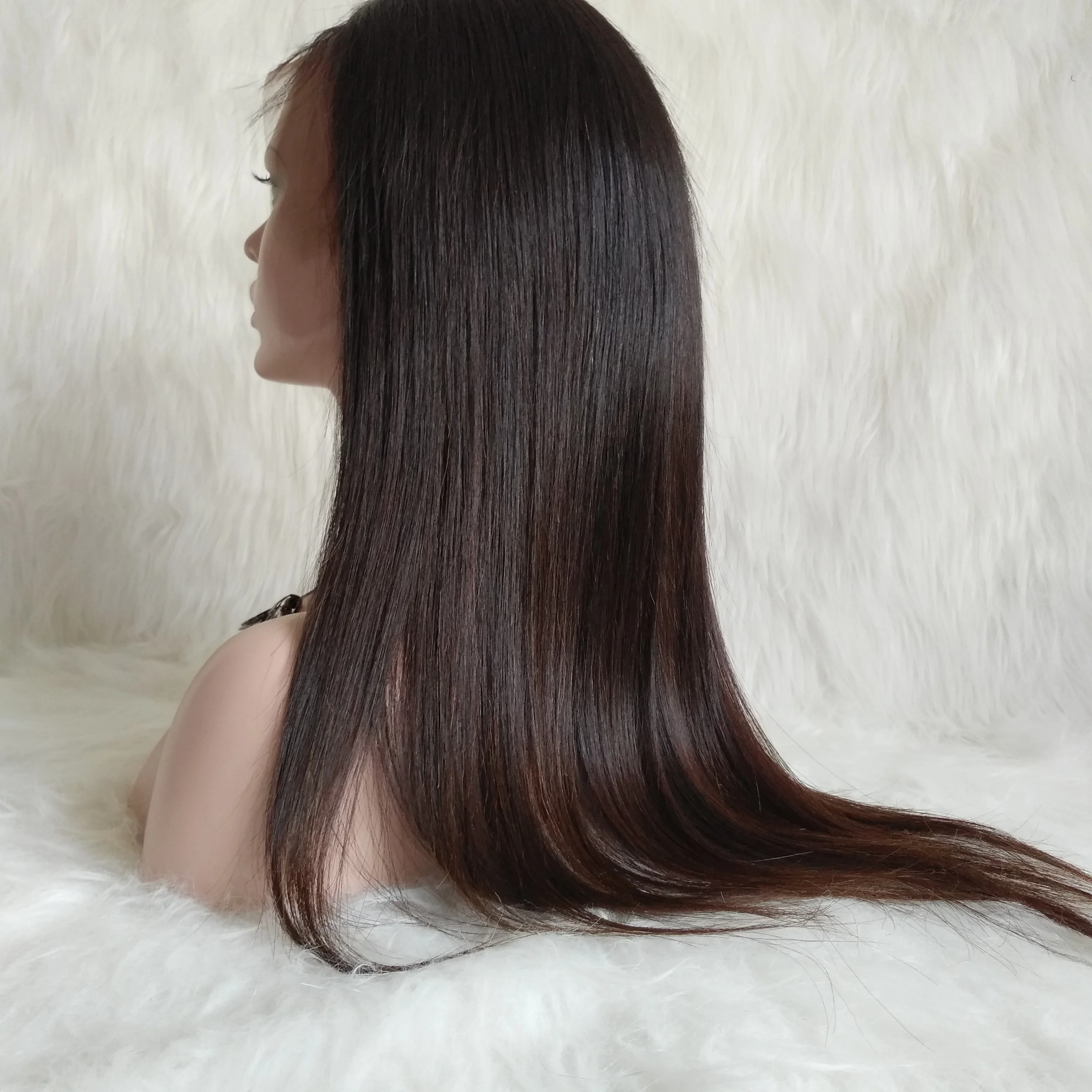 
2019 модные натуральные прямые черные бразильские оригинальные Человеческие волосы remy, парики на полной сетке, человеческие волосы высшего качества 