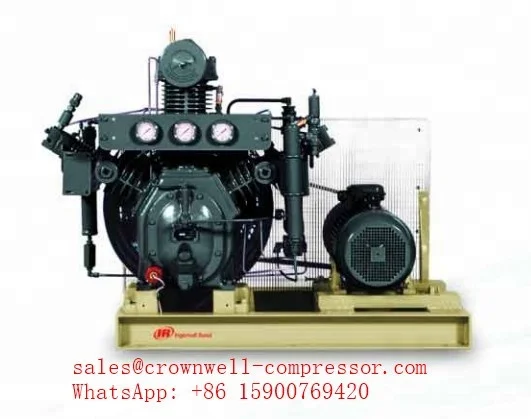Ingersoll Rand H15T4XB15/344-FF high pressure FF series Electrical Reciprocating piston Air Compressor horizontal tank Type 30
