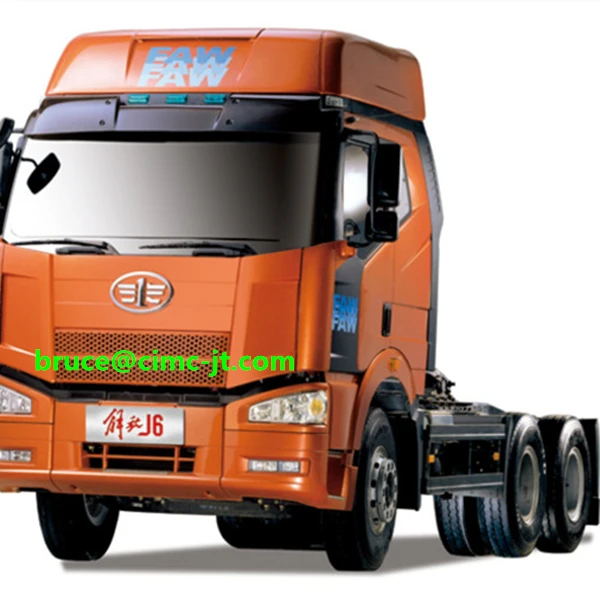 
china faw j6 6X4 tractor truck and truck tractor 