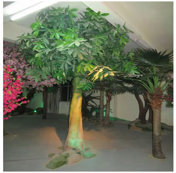 plastic pachira money tree plant landscape trees cheap artificial trees