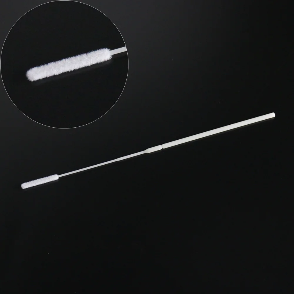 Disposable Sterile Nasal Cell Sample Collection Flocked Swab Tube for Forensic Analysis
