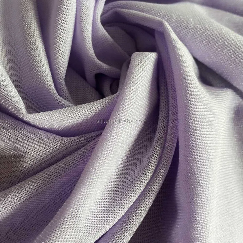Ткань для бюстгальтера и нижнего белья основовязаная ткань 120 г/кв. М блестящая 40D нейлоновая 70D спандекс шестигранная сетчатая