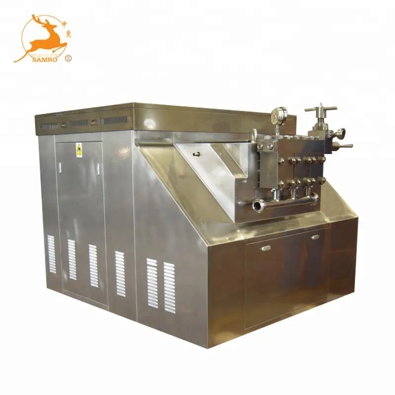  Two stages Milk Processing Types dairy homogenizer