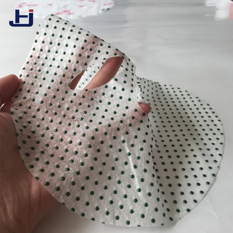 26gsm,  100% natural tencel face mask sheet with magnetive therapy