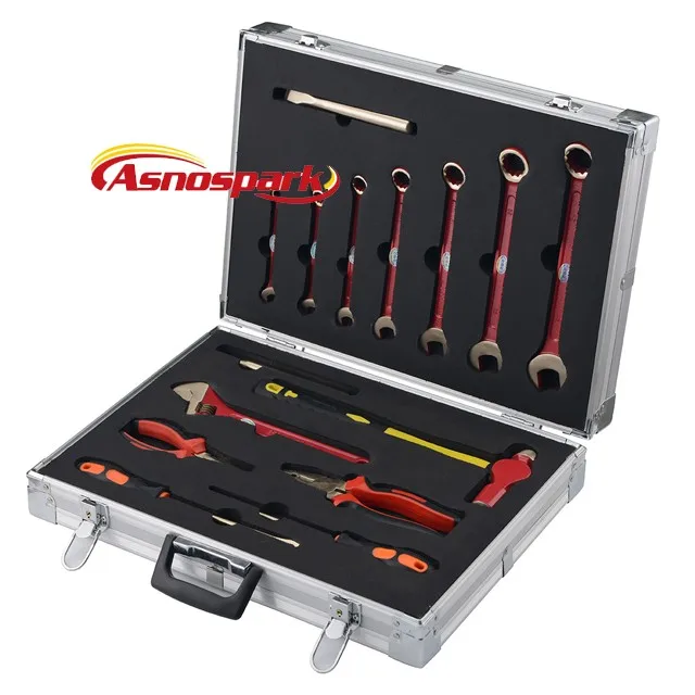 Non sparking 25pcs   tools set   2 sets/carton