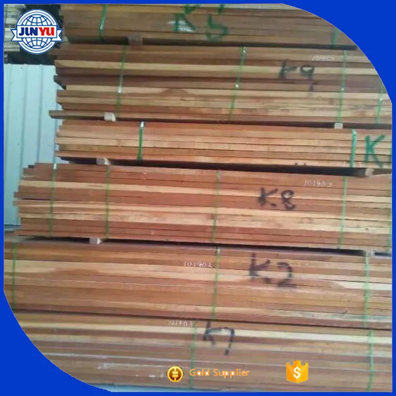 Africa origin Teak and Bubinga sawn wood timber