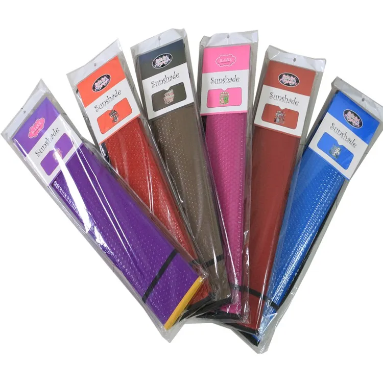 Custom Size Foldable UV Blocks Car Sun Visor PE Bus Windscreen Sunshade
