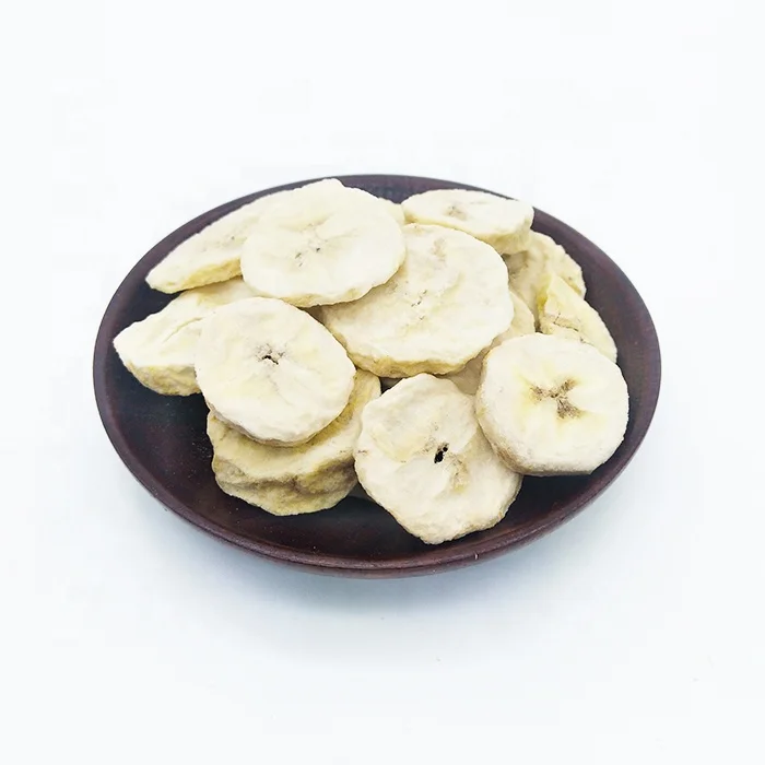  Натуральный Снэк сублимированный нарезанный банан fd замораживания сухого типа
