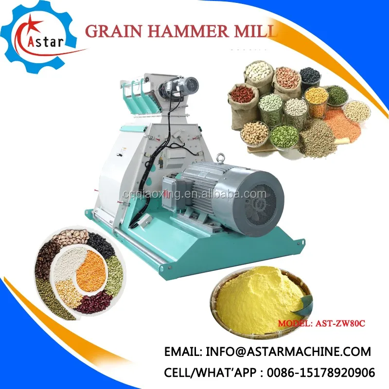 China Professional Chicken Poultry Animal Feed Crusher Machine Manufacturers