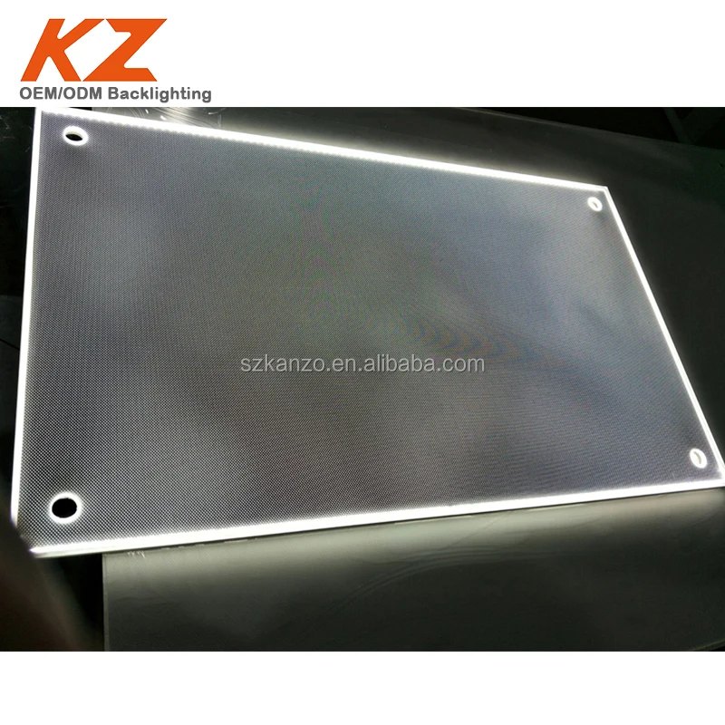 
New products Laser cutting dot lighting guide plate acrylic board 