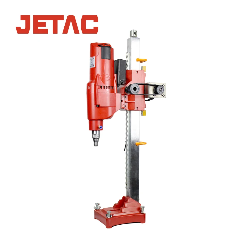 235mm Automatic Heavy Duty Concrete Cutting Diamond Core Drill Machine With Stand Type Portable