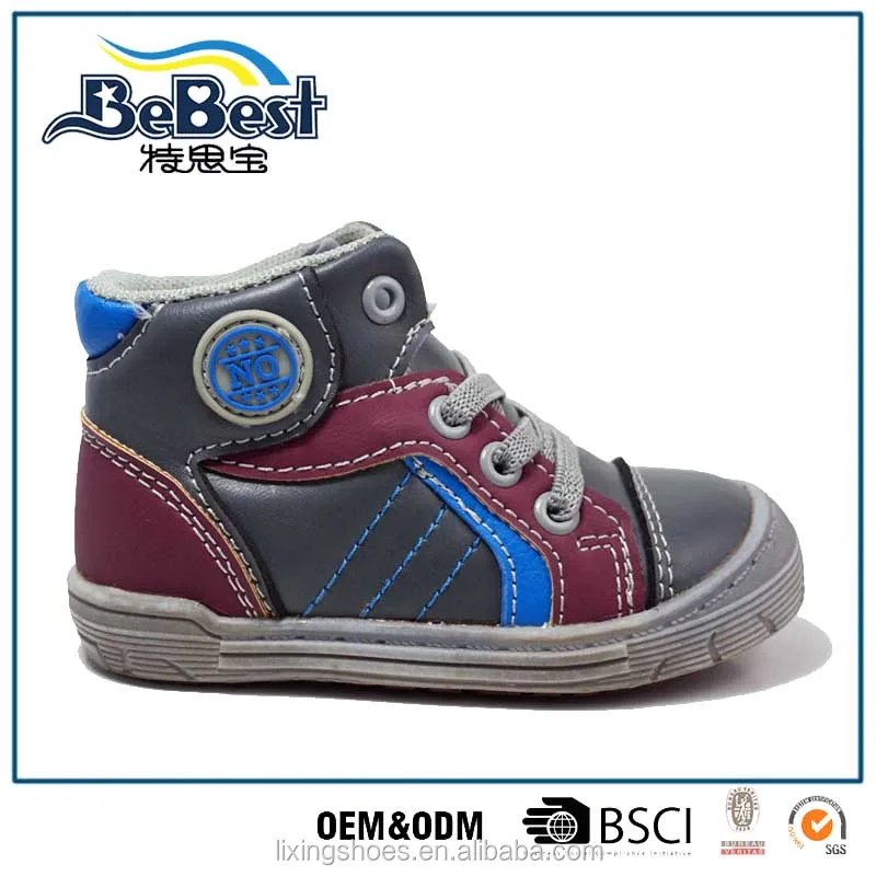 
2017 wholesale customization boy children sneakers sport kids boot shoes 