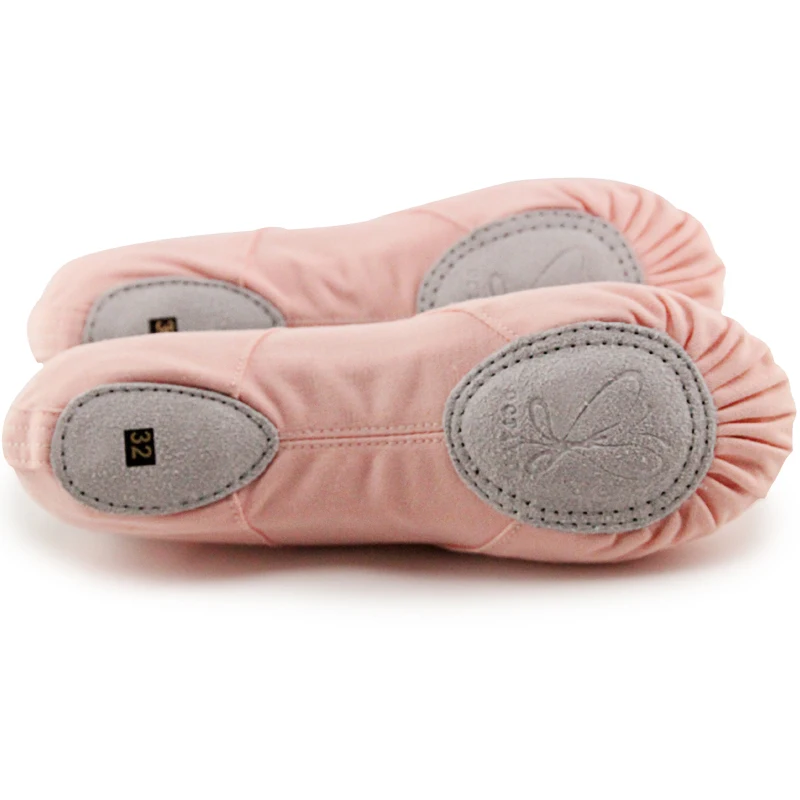 7000003 Cheap Wholesale foldable ballet shoes in bag for Girls