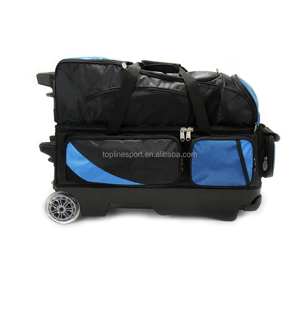 1680D Nylon 4 Ball Roller Bowling Bag