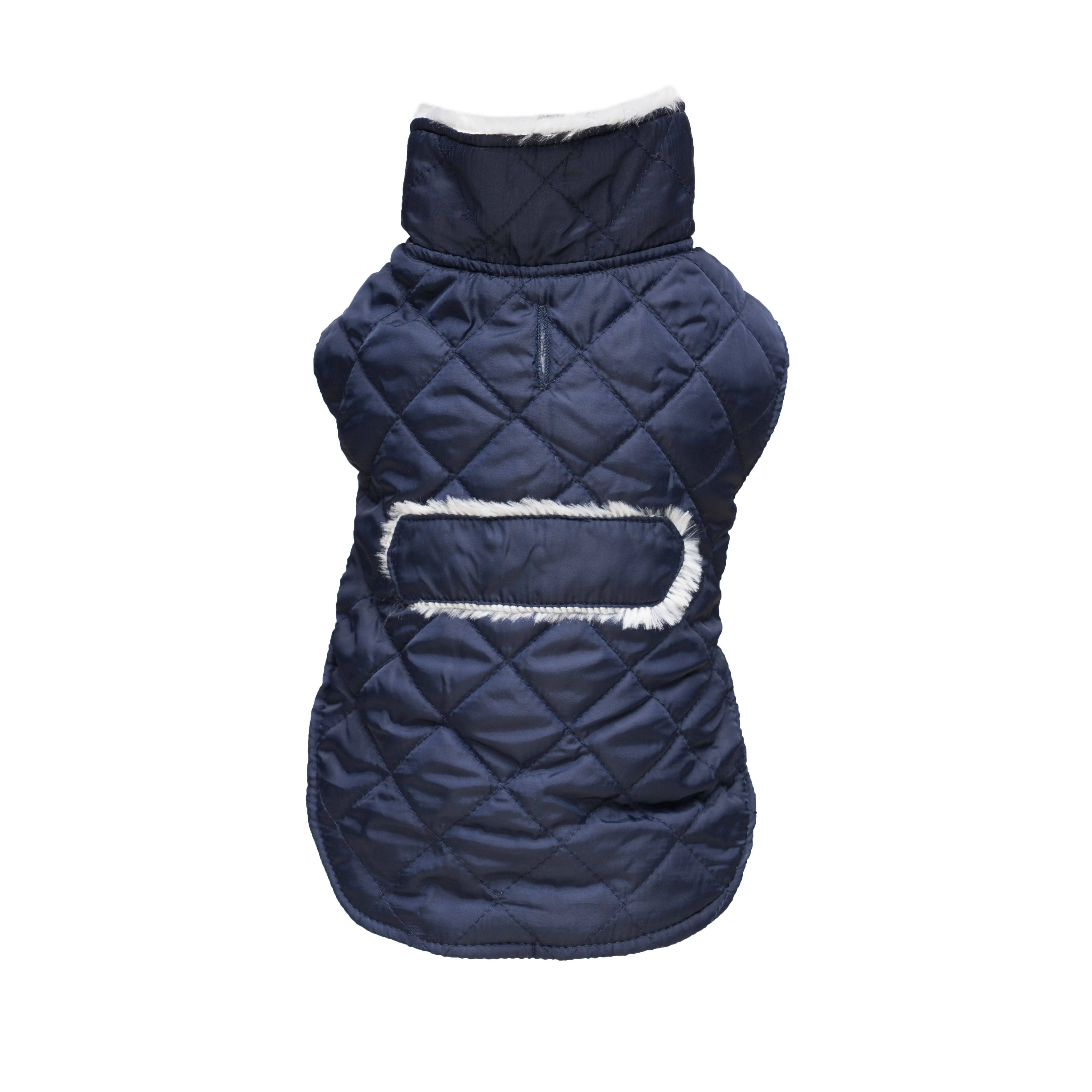 
Luxury Dog Winter Coat Mechanical Wash Dog Cloth PV Plush Pet Clothes 