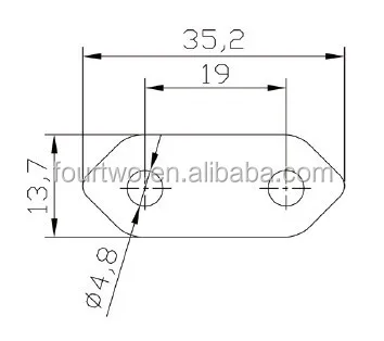 2pin 220v Корейская вилка KTL KC утвержденный кабель питания переменного тока