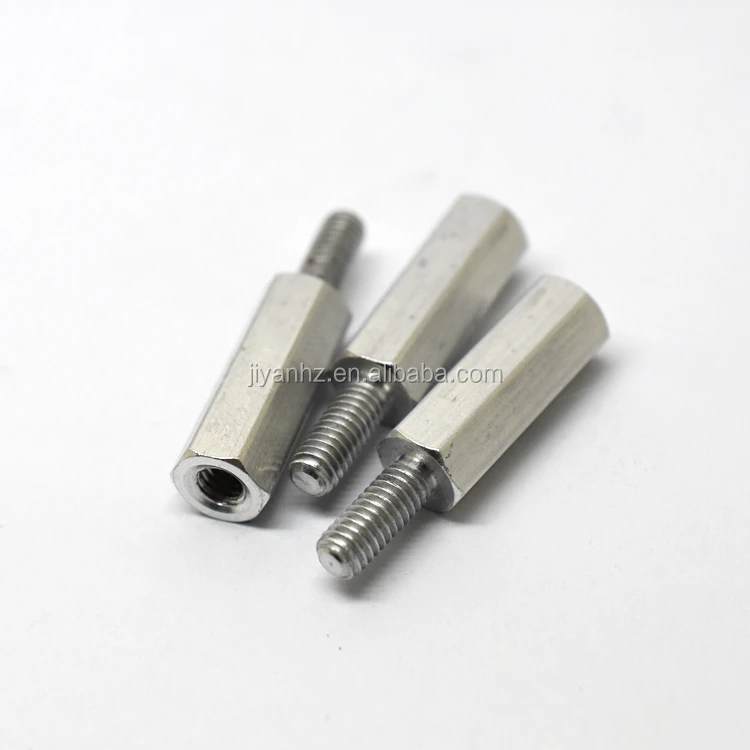 OEM M3 M4 4-40 6-32 8-32 10-32 наружная внутренняя резьба Шестигранная алюминиевая