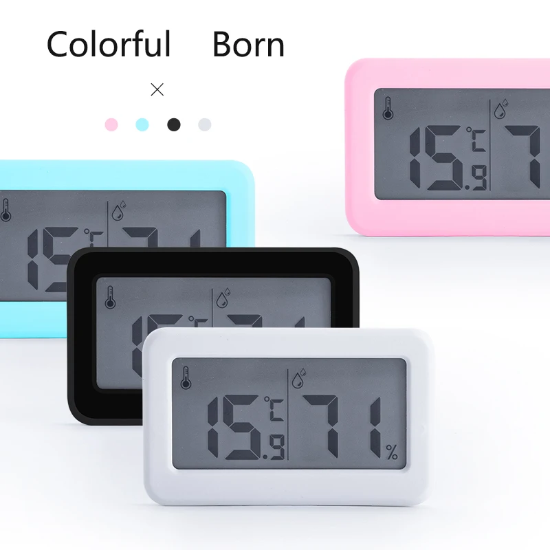 Ultra-thin simple electronic digital thermometer and hygrometer  thermometer digital thermo-hygrometer thermo hygrometer