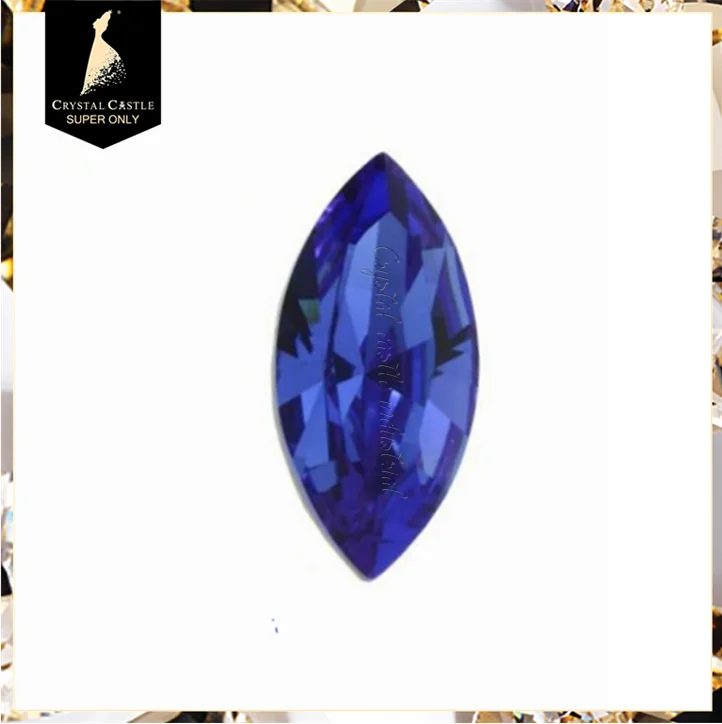 China supplier 4220 Navette horse eyes jewelry making foil back fancy stone glass pointed back rhinestone crystal