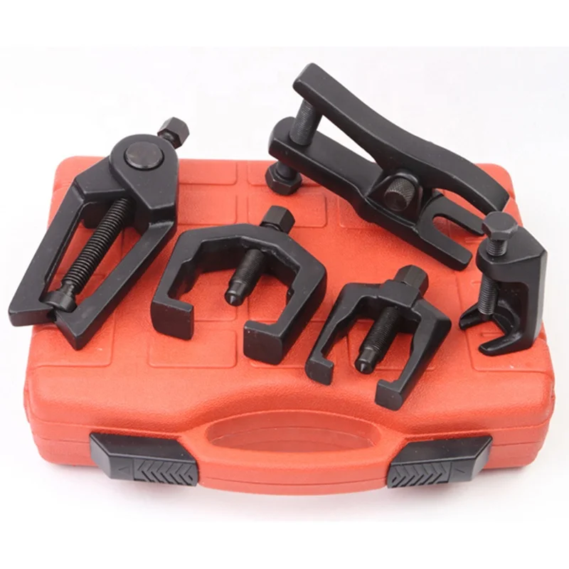 
5pc Front End Ball Joint Service Tie Rod Tool Kit Set Pitman Arm Puller Remover 