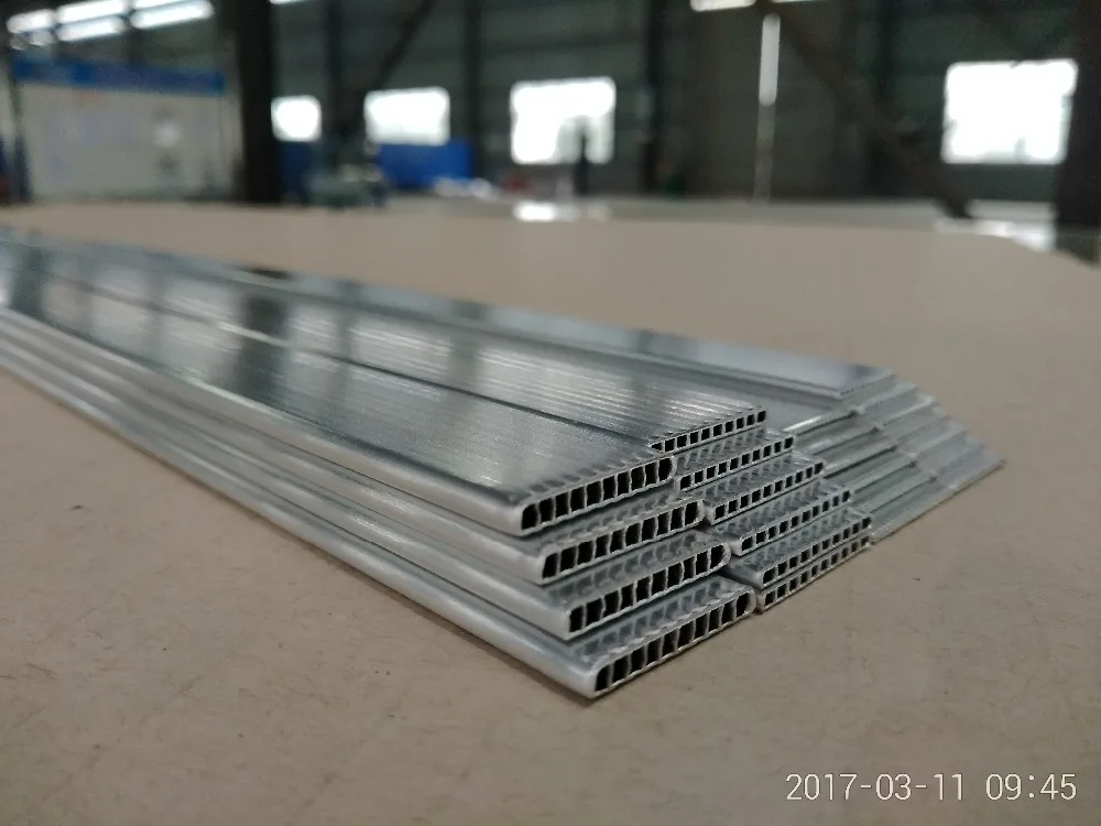 1050 1060 1070 1100 16x2mmx10 series flat multi-hole aluminum tubes Aluminum Radiator Tube
